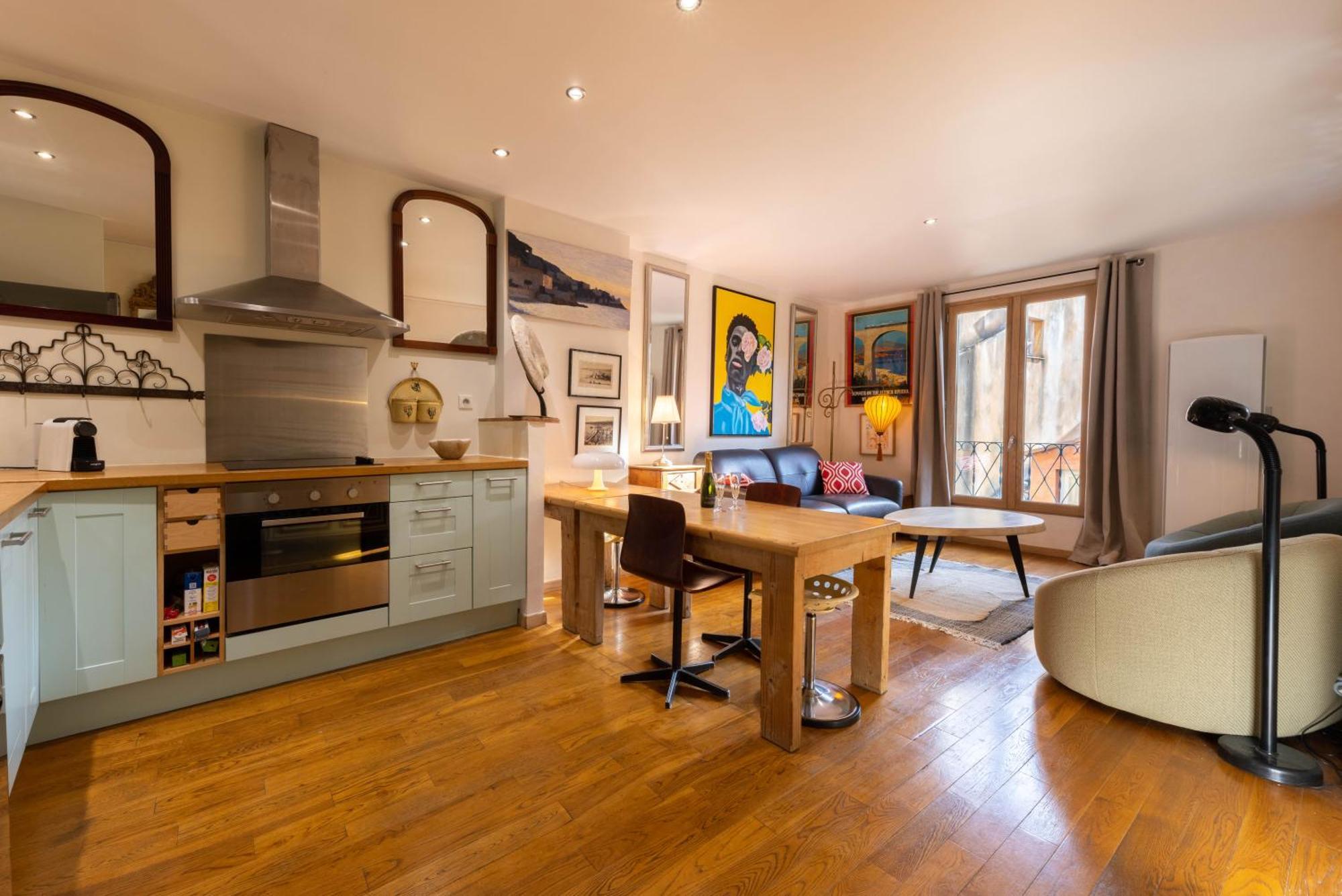 Spacious And Bright Flat Close To The Beach : Heart Of Old Nice Exterior foto